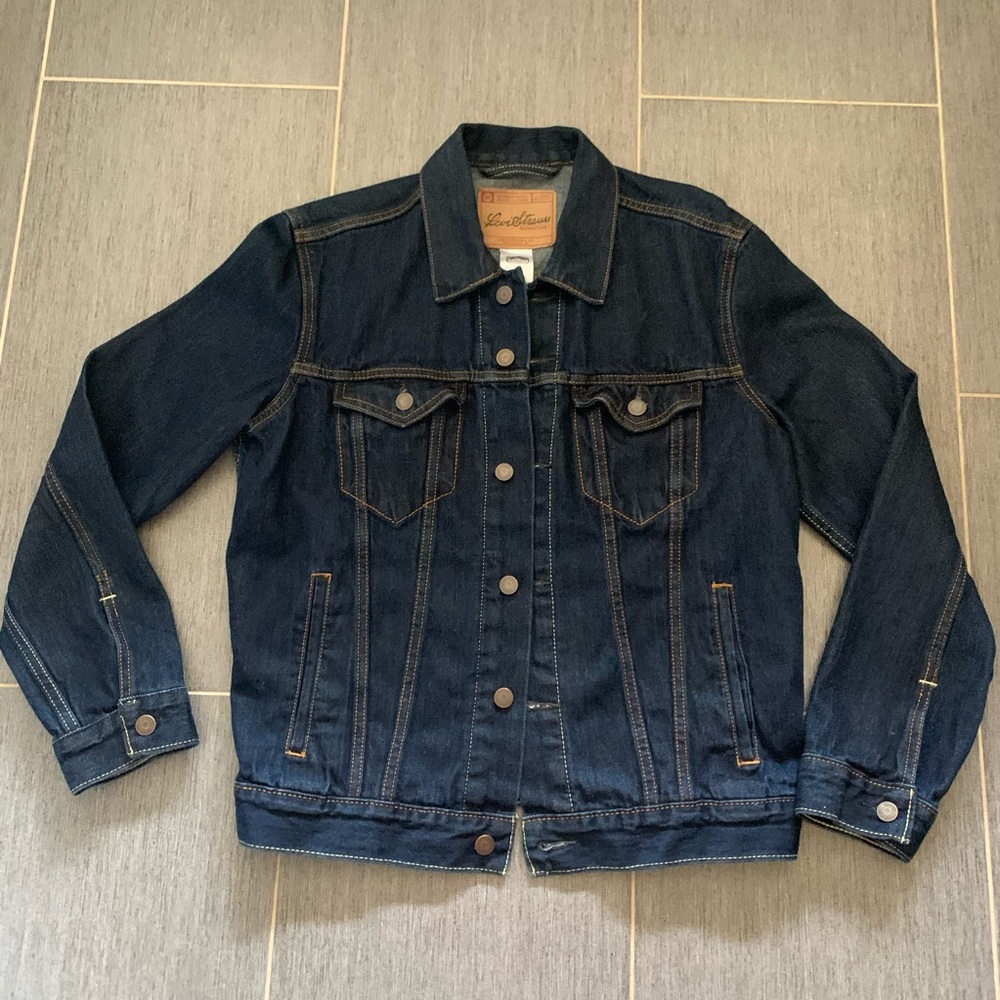 Levi’s Jean jacket denim large blue coat